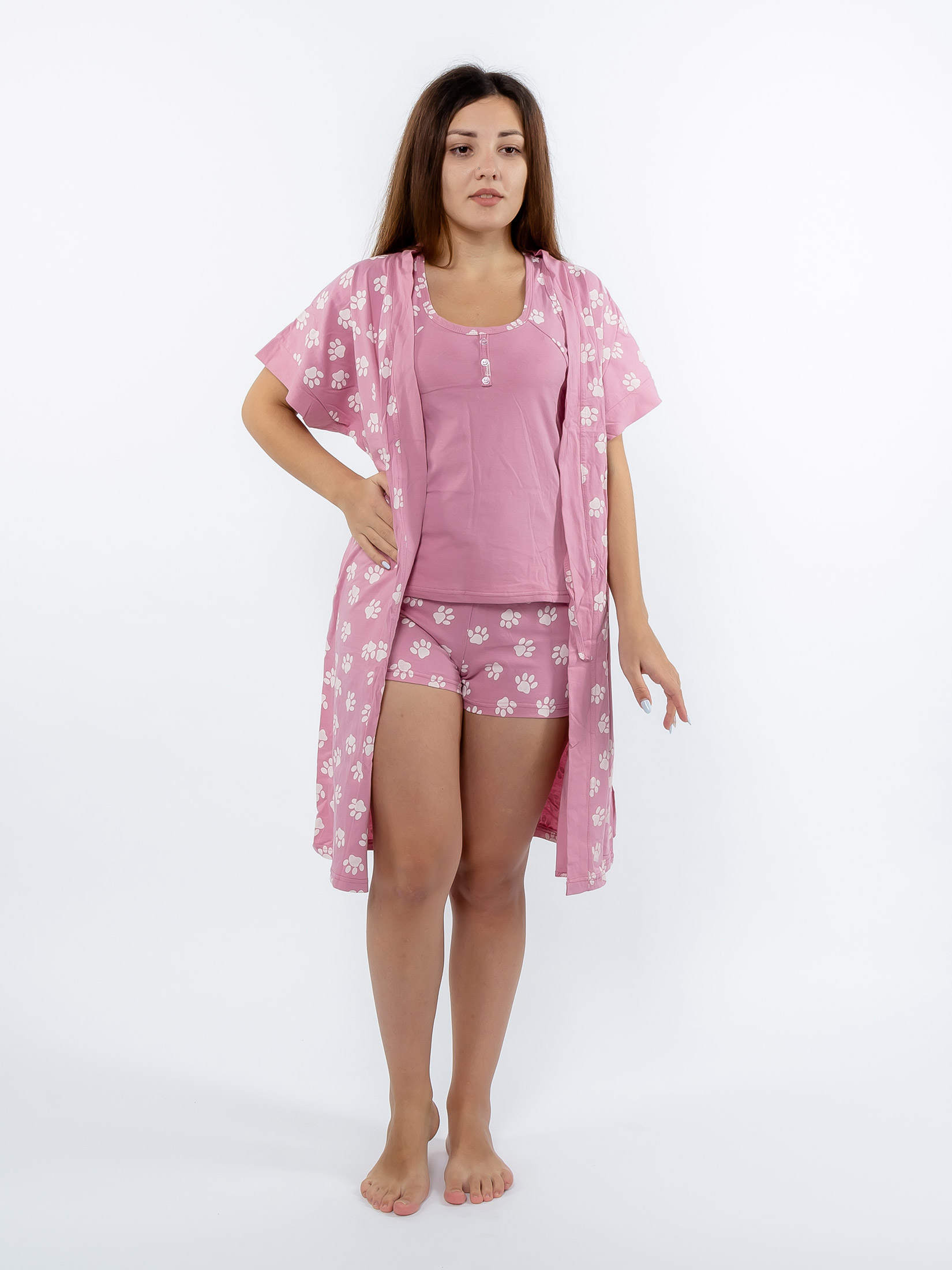 Картинка Пижама с Лапками от интернет-магазина NightBird