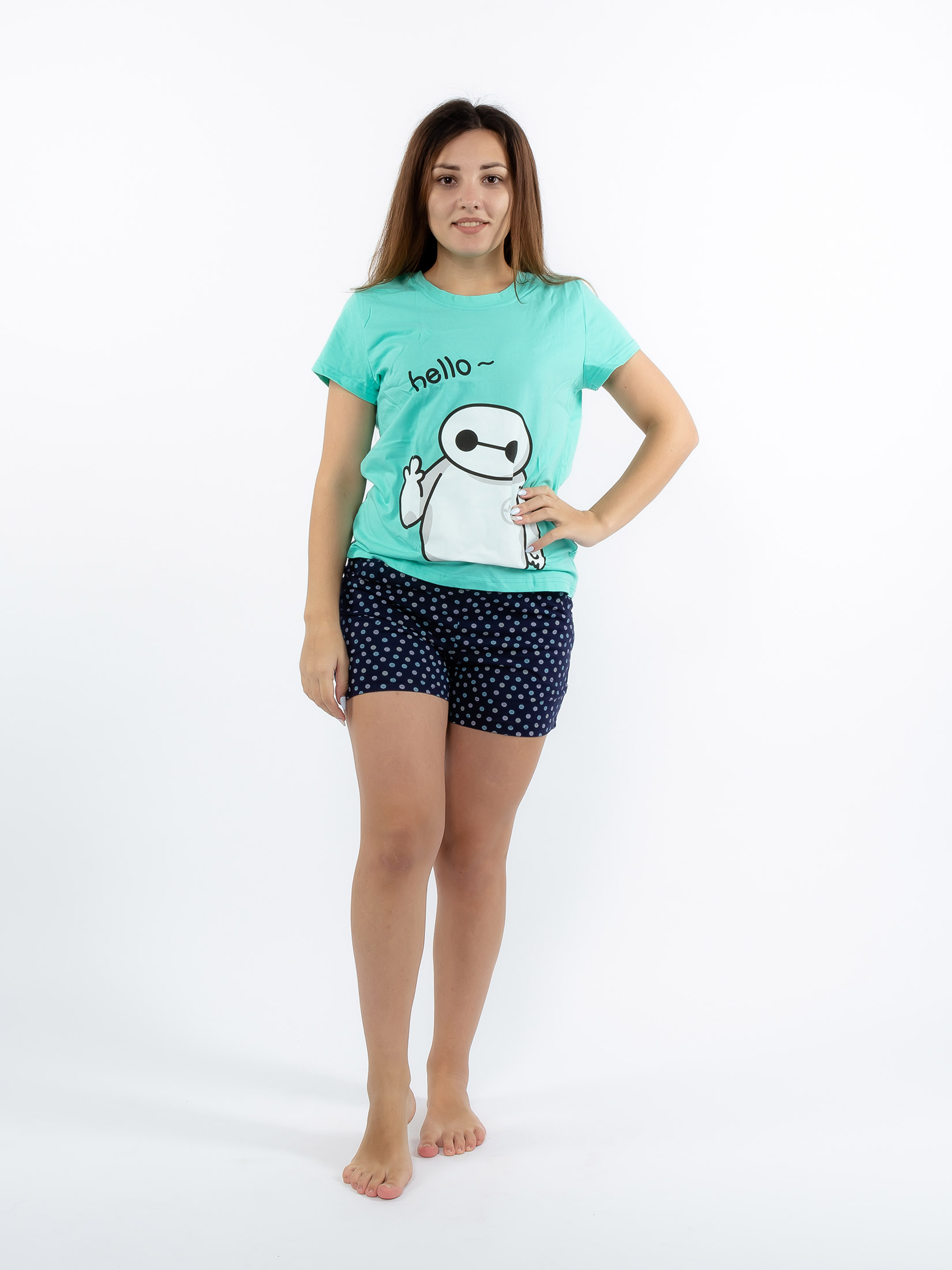 Картинка Пижама Hello от интернет-магазина NightBird